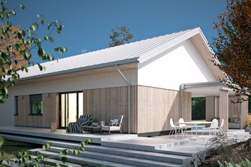  Projekt domu Wenge (BSA2159) - projekt domu parterowego - Zdjęcie 4