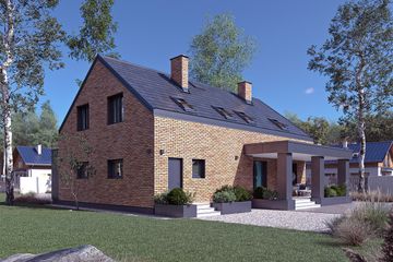  Projekt domu Rio (BSA2160) - projekt domu parterowego z poddaszem - Zdjęcie 5