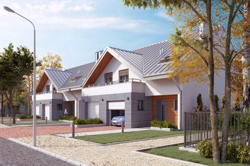  Projekt domu Jarząb (BSA2168) - projekt domu parterowego z poddaszem - Zdjęcie 1