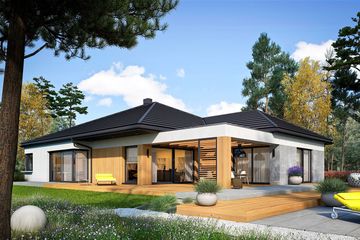  Projekt domu Karen G2 energo (WRC2724) - projekt domu parterowego - Zdjęcie 1