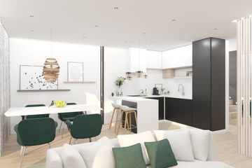 Projekt domu KA12S - z pełnym piętrem dom o powierzchni 101,57 m², dach płaski - ujęcie 5