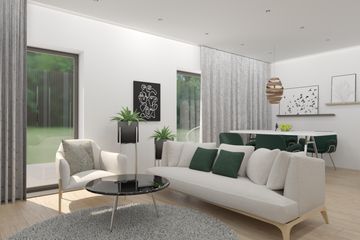Projekt domu KA12S - z pełnym piętrem dom o powierzchni 101,57 m², dach płaski - ujęcie 6