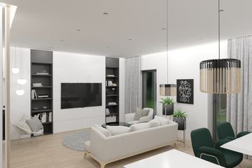 Projekt domu KA12S - z pełnym piętrem dom o powierzchni 101,57 m², dach płaski - ujęcie 7