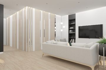 Projekt domu KA12S - z pełnym piętrem dom o powierzchni 101,57 m², dach płaski - ujęcie 8