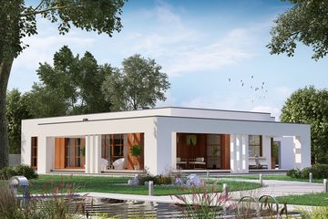  Projekt domu KA29 SZ (PKT1225) - projekt domu parterowego - Zdjęcie 2