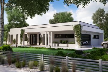  Projekt domu KA51 (PKT1052) - projekt domu parterowego - Zdjęcie 1