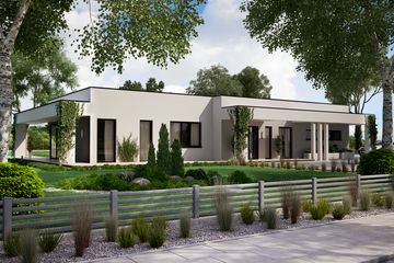  Projekt domu KA51 (PKT1052) - projekt domu parterowego - Zdjęcie 2