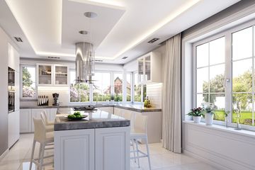  Projekt domu Willa Parkowa 6 (WAH1872) - projekt domu parterowego - Zdjęcie 6