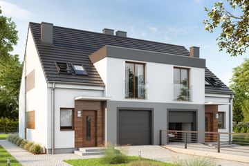  Projekt domu Eco 20 (WOZ1016) - projekt domu parterowego z poddaszem - Zdjęcie 1