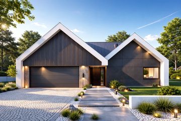  Projekt domu N-142 (PZB1056) - projekt domu parterowego - Zdjęcie 1