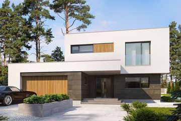  Projekt domu Mateo 2 (BSE1137) - projekt domu z pełnym piętrem - Zdjęcie 1