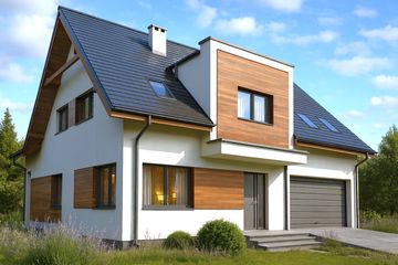  Projekt domu Skand (WOW1022) - projekt domu parterowego z poddaszem - Zdjęcie 1