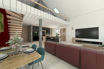  Projekt domu KA5 SZ (PKT1229) - projekt domu parterowego z poddaszem - Zdjęcie 3