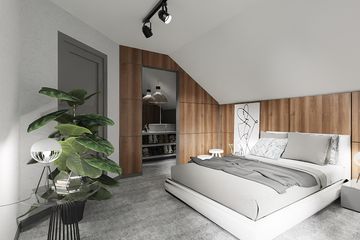  Projekt domu APS 028 NEW (LUA1405) - projekt domu parterowego z poddaszem - Zdjęcie 6