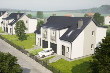  Projekt domu Feliks - bliźniak LLL (WRD2749) - projekt domu parterowego z poddaszem - Zdjęcie 5