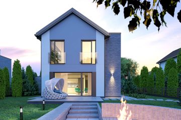  Projekt domu Oskar A (WRD2750) - projekt domu z pełnym piętrem - Zdjęcie 2