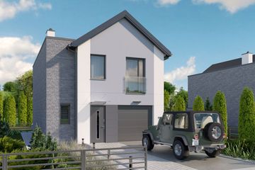  Projekt domu Oskar A (WRD2750) - projekt domu z pełnym piętrem - Zdjęcie 3