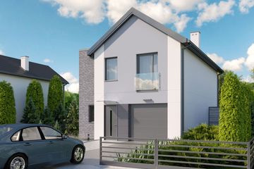  Projekt domu Oskar A (WRD2750) - projekt domu z pełnym piętrem - Zdjęcie 4