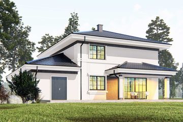  Projekt domu uA61 (WCB1081) - projekt domu z pełnym piętrem - Zdjęcie 5