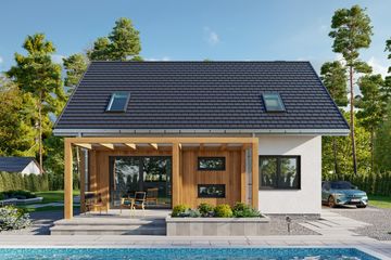  Projekt domu Olaf Sto (1629) (KRD2776) - projekt domu parterowego z poddaszem - Zdjęcie 5