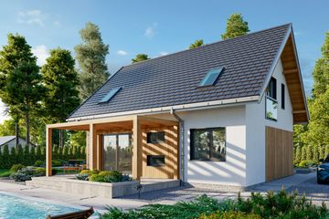  Projekt domu Olaf Sto (1629) (KRD2776) - projekt domu parterowego z poddaszem - Zdjęcie 6