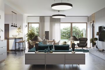  Projekt domu E-227 (WAX1135) - projekt domu parterowego - Zdjęcie 4