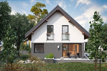  Projekt domu Anatol Solo (1630) (KRD2779) - projekt domu parterowego z poddaszem - Zdjęcie 3