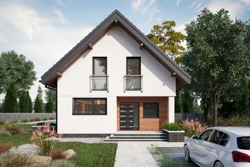  Projekt domu Anatol Solo (1630) (KRD2779) - projekt domu parterowego z poddaszem - Zdjęcie 5