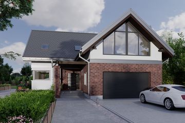  Projekt domu Zenon As (1631) (KRD2778) - projekt domu parterowego z poddaszem - Zdjęcie 2