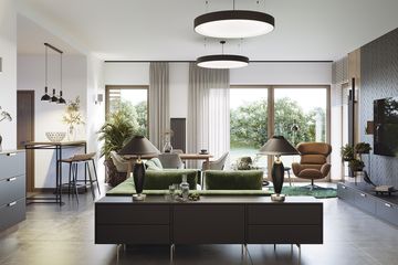  Projekt domu E-229 (WAX1136) - projekt domu parterowego - Zdjęcie 4