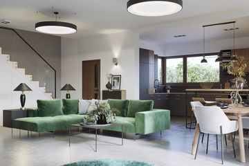  Projekt domu E-229 (WAX1136) - projekt domu parterowego - Zdjęcie 6