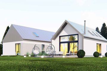  Projekt domu uA79 (WCB1086) - projekt domu parterowego - Zdjęcie 2