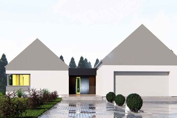  Projekt domu uA79 (WCB1086) - projekt domu parterowego - Zdjęcie 4