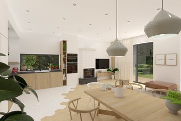  Projekt domu KA62S (PKT1058) - projekt domu parterowego z poddaszem - Zdjęcie 6