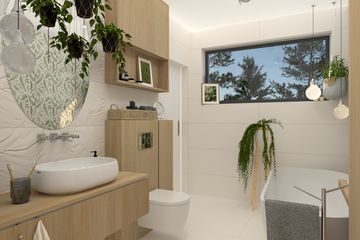  Projekt domu KA62S (PKT1058) - projekt domu parterowego z poddaszem - Zdjęcie 12