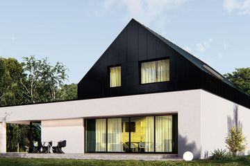  Projekt domu uA66 (WCB1090) - projekt domu parterowego z poddaszem - Zdjęcie 4