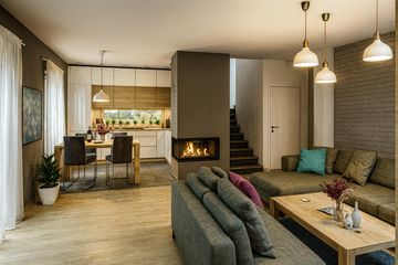  Projekt domu Kompaktowy 02A (KZB1020) - projekt domu parterowego z poddaszem - Zdjęcie 9