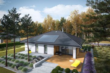  Projekt domu Mini 4 PLUS energo plus (WRC2733) - projekt domu parterowego - Zdjęcie 4