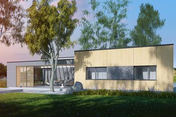  Projekt domu Aeternus I PG2 (SLS1125) - projekt domu parterowego - Zdjęcie 4