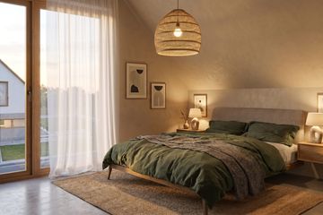 Projekt domu Prudens I G1 - parterowy z poddaszem dom o powierzchni 98,48 m², dach dwuspadowy - ujęcie 26