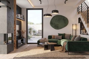 Projekt domu Prudens I G1 - parterowy z poddaszem dom o powierzchni 98,48 m², dach dwuspadowy - ujęcie 43