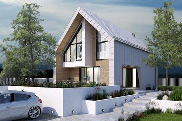  Projekt domu Dynamiczny 01 (KZB1019) - projekt domu parterowego z poddaszem - Zdjęcie 1