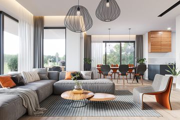  Projekt domu Sielanka (WAH1874) - projekt domu parterowego - Zdjęcie 8