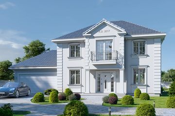  Projekt domu Magnat 4 (WAH1877) - projekt domu z pełnym piętrem - Zdjęcie 4