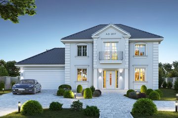  Projekt domu Magnat 4 (WAH1877) - projekt domu z pełnym piętrem - Zdjęcie 3