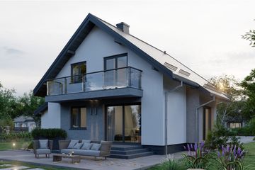  Projekt domu APS 126 NEW (LUA1417) - projekt domu parterowego z poddaszem - Zdjęcie 4