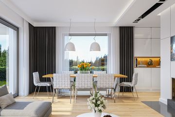  Projekt domu Oszust 2 (WAH1879) - projekt domu parterowego z poddaszem - Zdjęcie 6