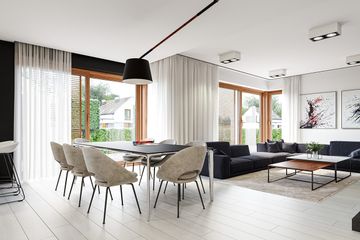  Projekt domu Wąski (WAH1880) - projekt domu parterowego - Zdjęcie 9