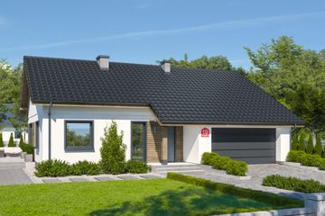  Projekt domu przy Przyjemnej 19 bis (KRK1534) - projekt domu parterowego - Zdjęcie 1