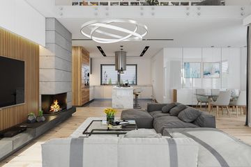  Projekt domu Willa Parterowa (WAH1882) - projekt domu parterowego - Zdjęcie 6